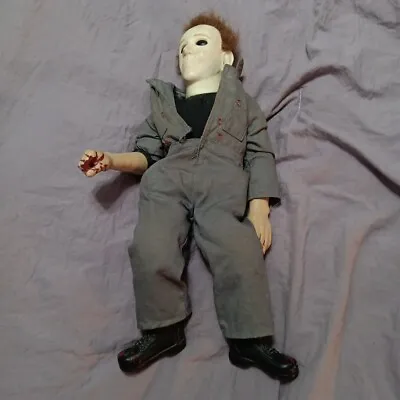 Michael Myers Halloween 1998 Vintage 18  Doll Poseable Musical Tested No Knife  • $50