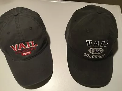 Vail Colorado 1962 & 1966 Adjustable Baseball Hats • $16.95