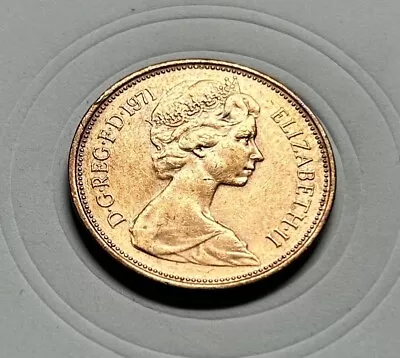 1971 NEW PENCE 2p British Elizabeth II  Coin Free Shipping (F27) • $4.99