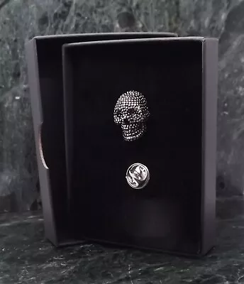 Gothic Skull Design Lapel Pin Badge Skull Brooch Gifts For Men Personalised Gift • £12