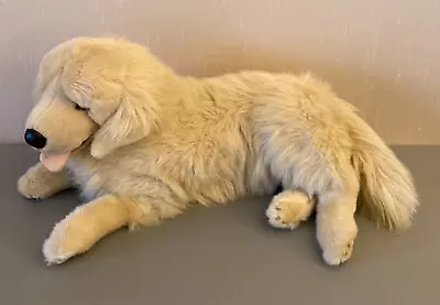 E & J Classic Golden Retriever Dog Large Plush Prima Realistic Soft 27  Vintage • $129.95