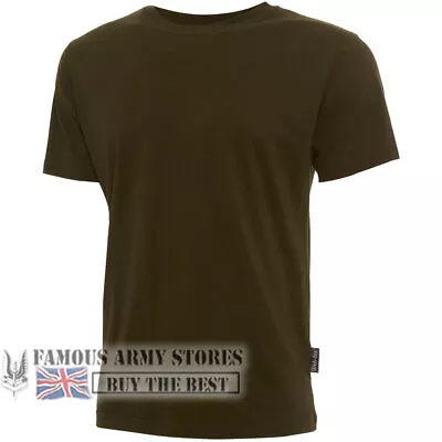 British Army Military Camo T-shirt Mens Combat Camouflage Cadet Cotton Fishing • £5.99