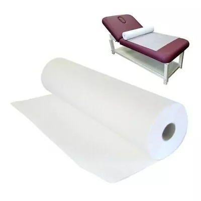 100 Pcs /2 Rolls Disposable Non Woven Bed Sheet Roll Massage Table Paper • $42.99