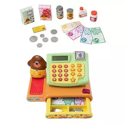 £21.99 • Buy Kids Cash Register Toy Hey Duggee Till Yellow Supermarket Play Till Role Play 3+