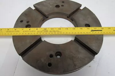 12-5/8  Round T-Slot Lathe Face Plate Base 5-3/4  ID Hole • $58.59