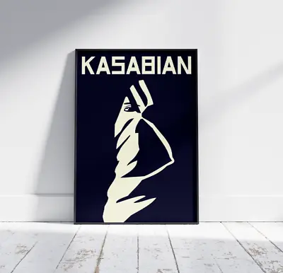 Kasabian Band Poster - Sergio Pizzorno Print - A3 Indie Wall Art • £12.99