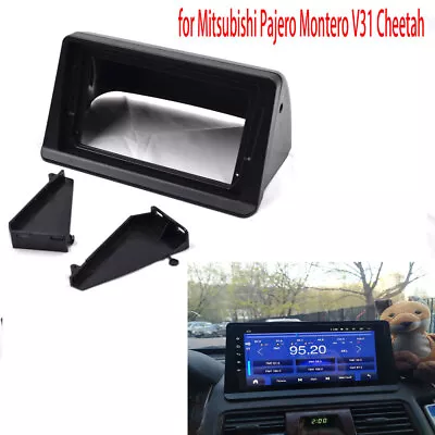 FIT Mitsubishi Pajero Montero 2 Din 9inch Car Radio Fascia Cheetah Kingbox Frame • $29.59