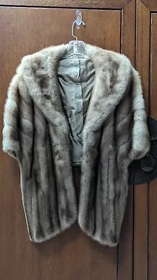 Vintage Mink Fur Stole Wrap I. Mangin • $200