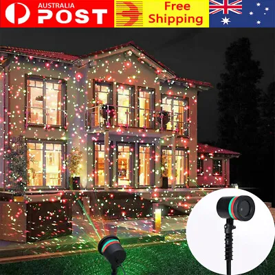 Waterproof Outdoor Projector Christmas Lights Laser Projection Light Xmas Lamps • $28.48