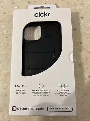 Clckr - G-Form Force Case For MagSafe For Apple IPhone 15 - Black/Red 6.1” • $17.95