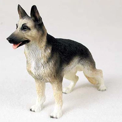 $20.99 • Buy German Shepherd Figurine Hand Painted Collectible Statue