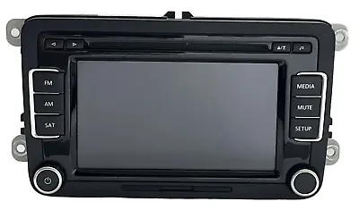 VW Volkswagen RCD-510 Radio Stereo 6 Disc Changer MP3 CD Player Touch Screen OEM • $229.99