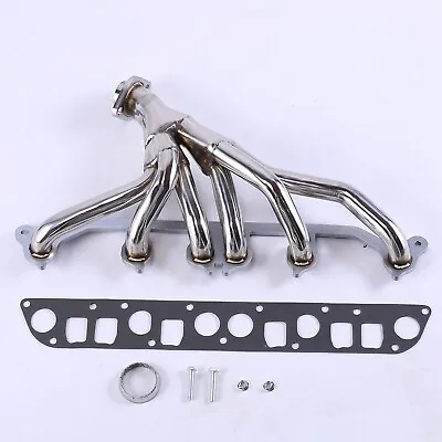 For 1991-1999 Jeep Wrangler Cherokee 4.0L L6 TJ YJ Stainless Manifold Header • $89.55