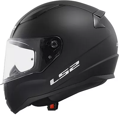 LS2 Rapid II Solid Motorcycle Helmet Matte Black • $99.98