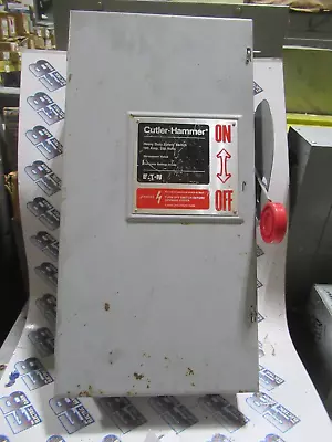 Cutler Hammer DH323NGK 100A 240 Volt 3P4W Fusible (OS) Vintage Disconnect • $100