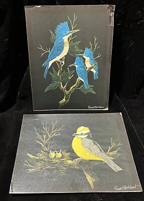 2 8 X 10 Vintage Bird Prints By Richard Reid Mason • $20