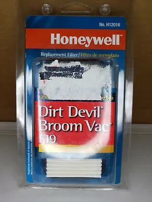 $8.99 • Buy Honeywell Dirt Devil Broom Vac F19 Filter H12016 New Sealed