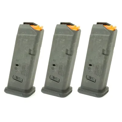 Made In USA 3 Pack MAGPUL GL9 10rd Magazine For Glock G19 19 9mm Pistol • $59.98