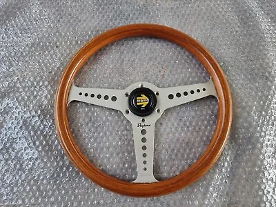 Momo Daytona Wood Steering Wheel Porsche 911 914 930 918 Ferrari  Rare Item 1983 • $599