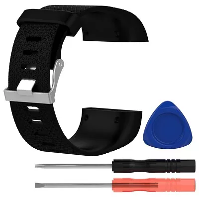 Replacement Silicone Watch Band Strap Wristband Tool Kit For Fitbit Surge Watch • $10.79