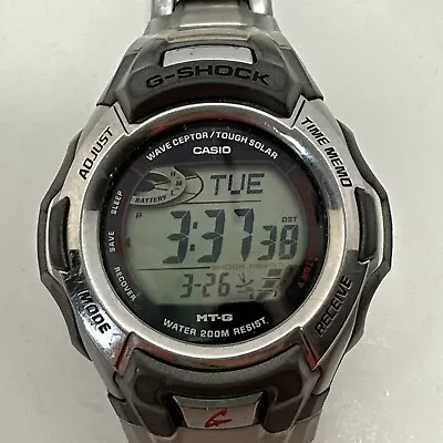 Casio Wave Ceptor/tough Solar HT-G MTG-900 World Time Solar Wristwatch Working • $59.95