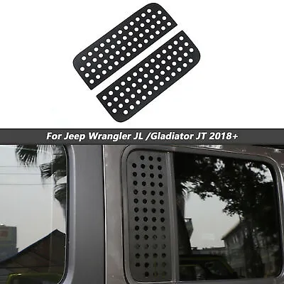 For Jeep Wrangler JL/Gladiator JT Rear Door Triangular Window Glass Cover 4-Door • $42.62