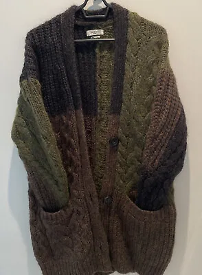 Isabel Marant Oversized Cable Knit Cardigan Size 0 - Good Condition • $390