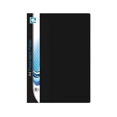 A4 Fine Art Portfolio PRESENTATION FOLDER College/School 20 Clear Pocket/Sleeves • £4.74