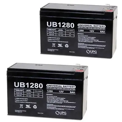 UPG 12V 8Ah Battery For Schwinn S200 Electric Scooter - 2 Pack • $46.99