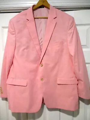 Mens Saddlebred Pink 2 Button Jacket Size 44r- Nwot • $29