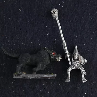 Hobgoblin Wolf Rider Standard Bearer Chaos Dwarfs Metal Citadel Dwarves 90s G88 • £22.99