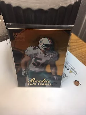 $2.99 • Buy ZACH THOMAS 1997 Pinnacle Zenith #126 ROOKIE RC / HOF Dolphins Hall Fame