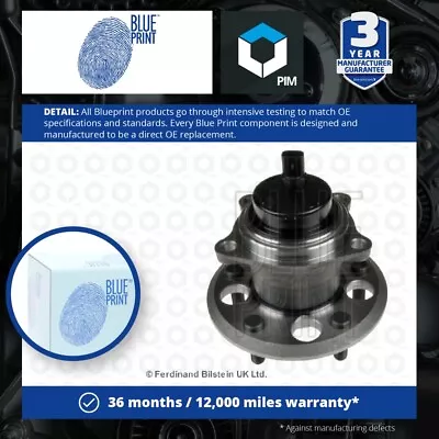 Wheel Bearing Kit Rear ADT383114 Blue Print 4245028010 4245028011 4245028012 New • $107.03