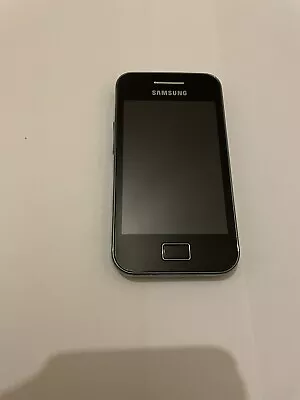 Samsung Galaxy Ace GT-S5830 Black (Three) Mobile Phone VGC • £15.99