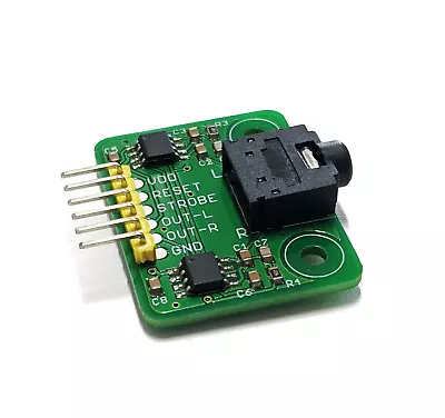 MSGEQ7 Seven Band Audio Spectrum Analyzer Breakout Board • $19.95