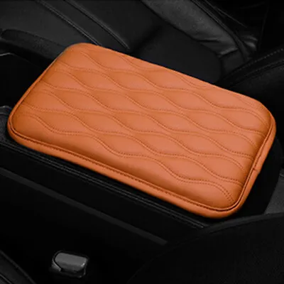 1PCS Car Armrest Storage Console Box Top Mat Liner Pad PU Leather Cover Cushion • $12.54