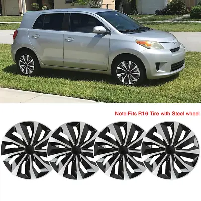 $77 • Buy Custom 16  Snap On Full Hub Caps Wheel Covers Fits Nissan R16 Tire & Steel Rim