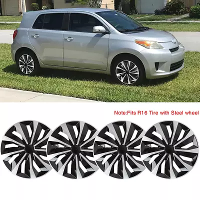 $77 • Buy Custom 16  Snap On Full Hub Caps Wheel Covers Fits Nissan R16 Tire & Steel Rim