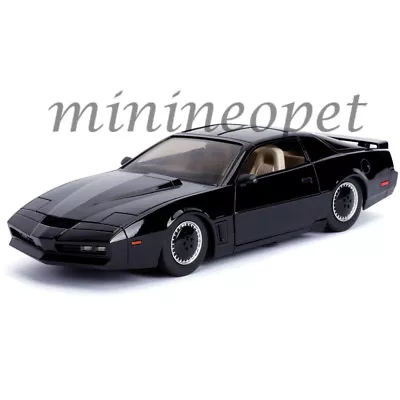 Jada 30086 Knight Rider Kitt Pontiac Firebird K.i.t.t. Scanner Light 1/24 Black • $22.70