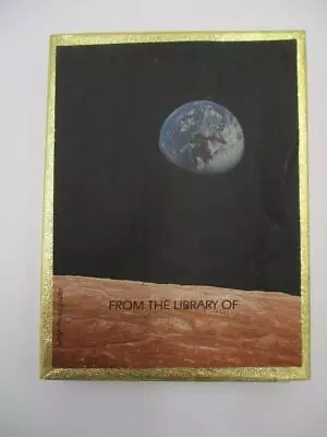 Vtg 50 Antioch Bookplates View Of Earth From The Moon Space From The Library Of • $15.90