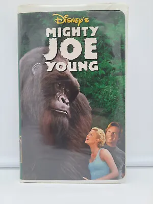 Disney's Mighty Joe Young 1999 Untested VHS With Clamshell Case And Insert  • $2