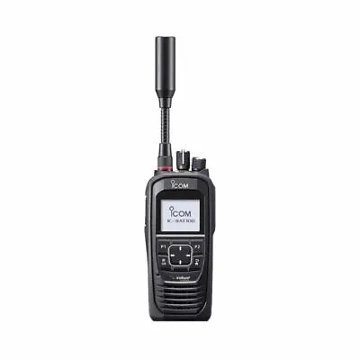 ICOM IC-SAT100 Push-To-Talk (PTT) | Two Way | Radio | Satellite | Iridium | • £1175.99