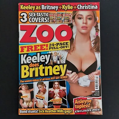 £29.95 • Buy KEELEY HAZEL - Zoo UK Magazine Keeley Does Britney (NOV 2006)