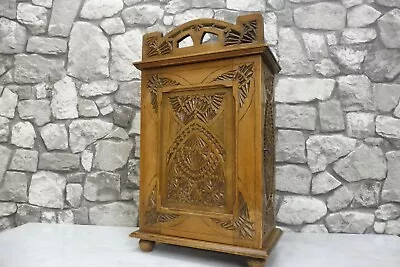 Antique Dutch Wooden Wall Cabinet Hanging Cabinet Bathroom Cabinet • $489