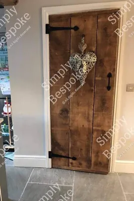 Farmhouse Solid Rustic Ledged Doors - Bespoke - Made To Measure • £160