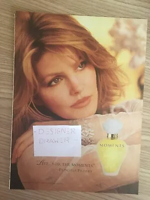 Priscilla Presley 1990's Vintage Moments Fragrance Print Ad Advertisement • $14.95