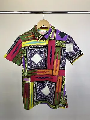 Etro Milano Geometrical Womens Polo Shirt Size 46 • $40