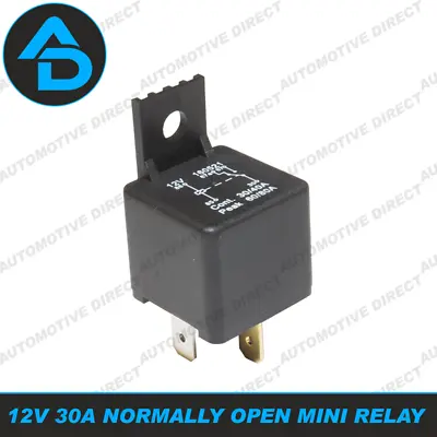 £3.99 • Buy 5 Pin Changeover Relay With Moulded Bracket, SPDT, Type B, 12V 30A