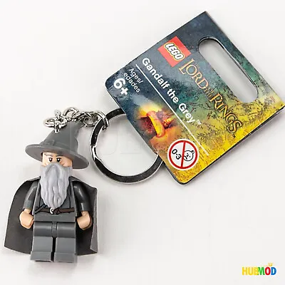 LEGO Lord Of The Rings LOTR Gandalf The Grey Minifigure Minifig Key Chain RARE! • $59.89