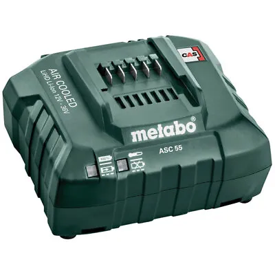 Metabo 627045000 ASC 55 Air Cooled Slide Charger 12-36V Li-ion • £61.93